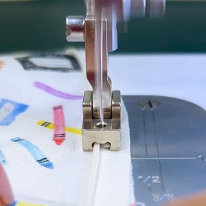 Invisible Zipper Presser Foot: High Shank Industrial Sewing Machine