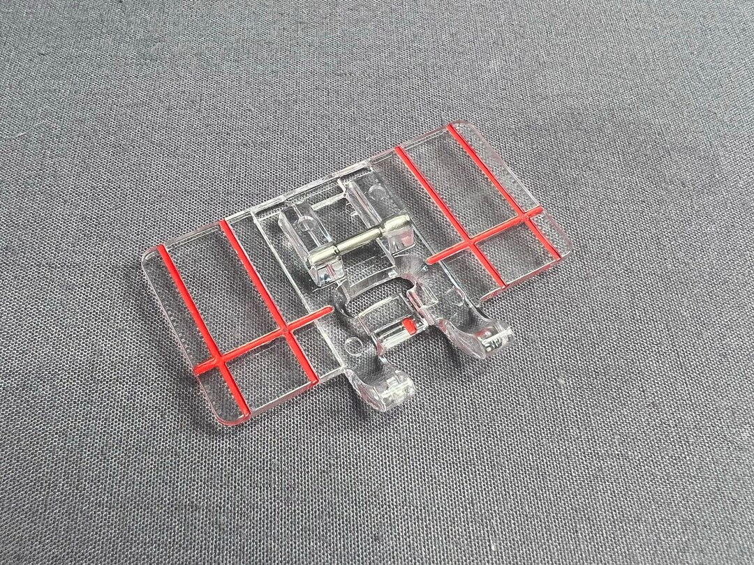 Clear Topload Border Guide Presser Foot for Brother Singer Janome