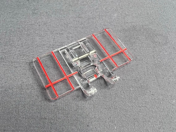 Border Guide Presser Foot: Top-Load Sewing Machine Attachment