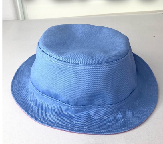 Double Sided Bucket Hat Sewing Pattern: Easy DIY Sun Hat, Sizes