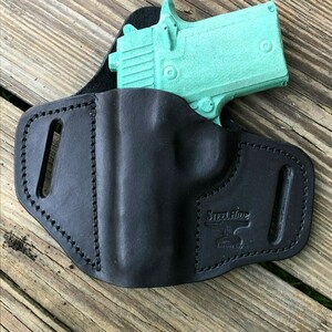 Sig Sauer  P938 Handcrafted Leather pancake holster