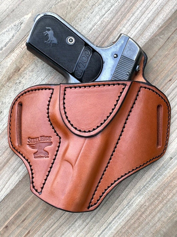 Holster for COLT 1903 1908 Pocket Pistol .32 and .380 by STEEL Etsy
