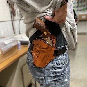 Colt Python Leather Holster 4&quot; and 4-1/4&quot;  NEW MODEL