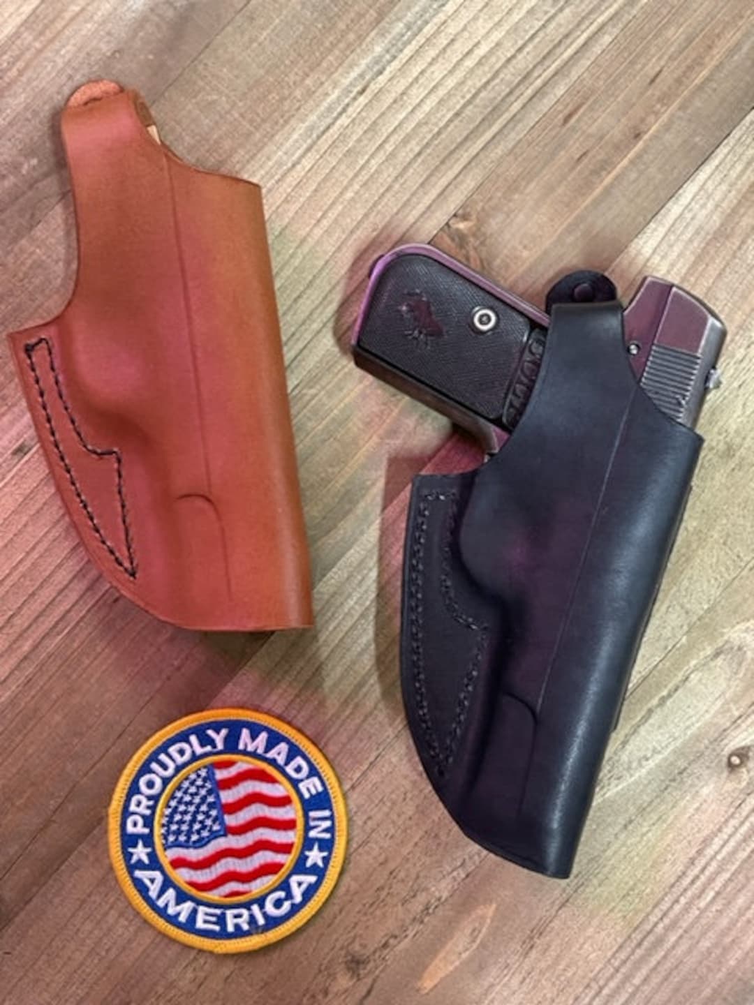 Colt Pocket Pistol Hammerless 1903 1908 OWB Concealment Thumb Break Retention Holster Etsy