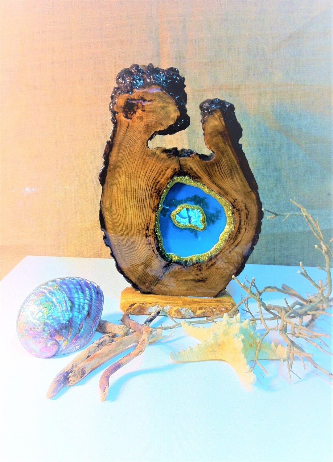 SOLD OUT ,unique Driftwood Abstract Wooden Sculpture, Handmade