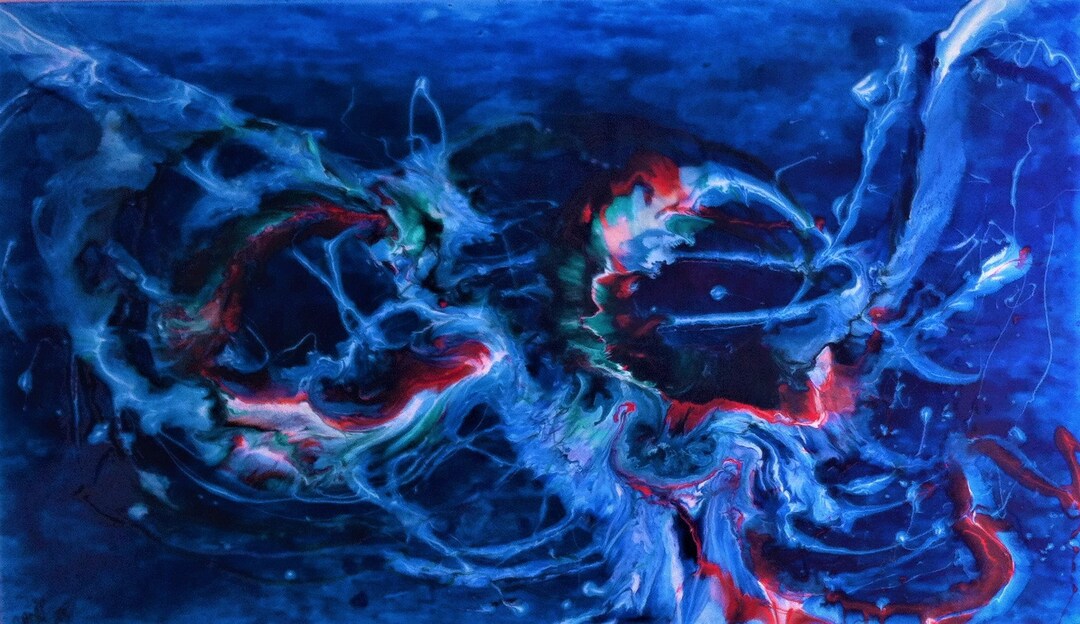 47x27 In.resin Geode Wall Art, Original Resin Art, Resin Geode Painting