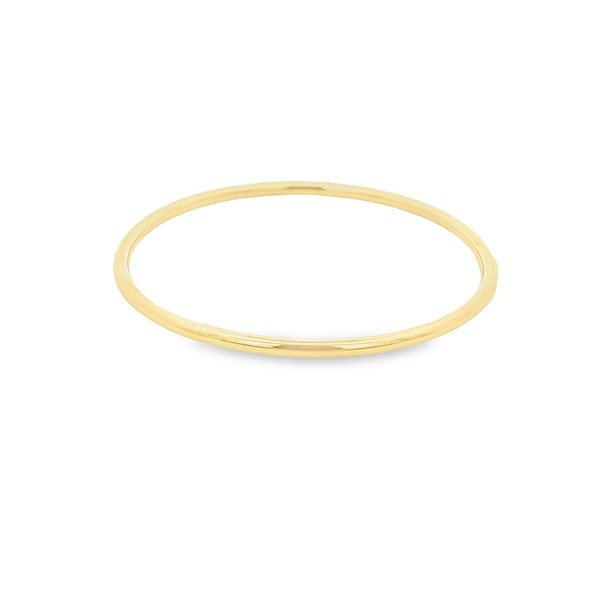 18K Gold Filled 3mm Bangle For Adults Wholesale Bangles & Jewelry (B37A)