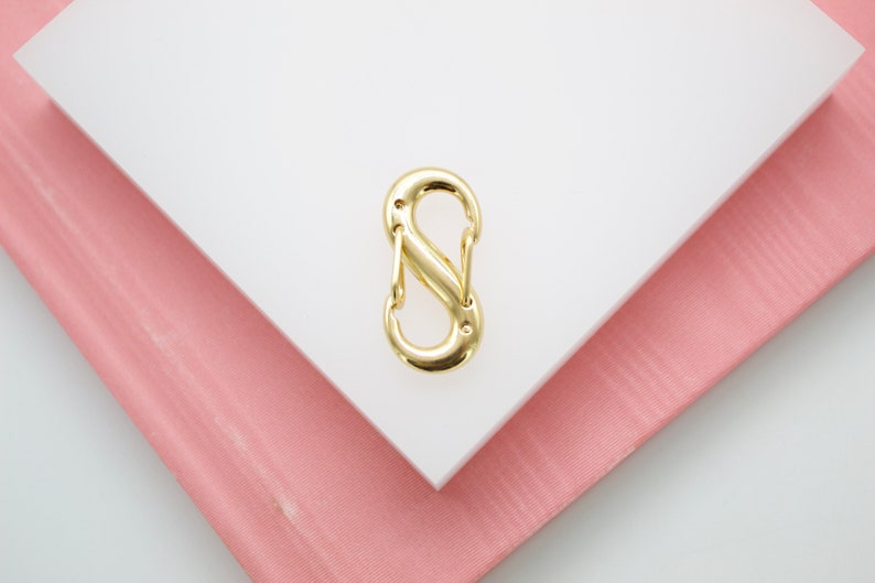 18K Gold Filled Latch for Necklace Jewelry Making Supplies Etsy