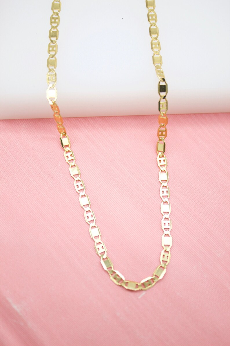 gucci flats with chain