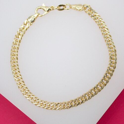 18K Gold Filled Pearl Adjustable Bracelet for Wholesale Etsy