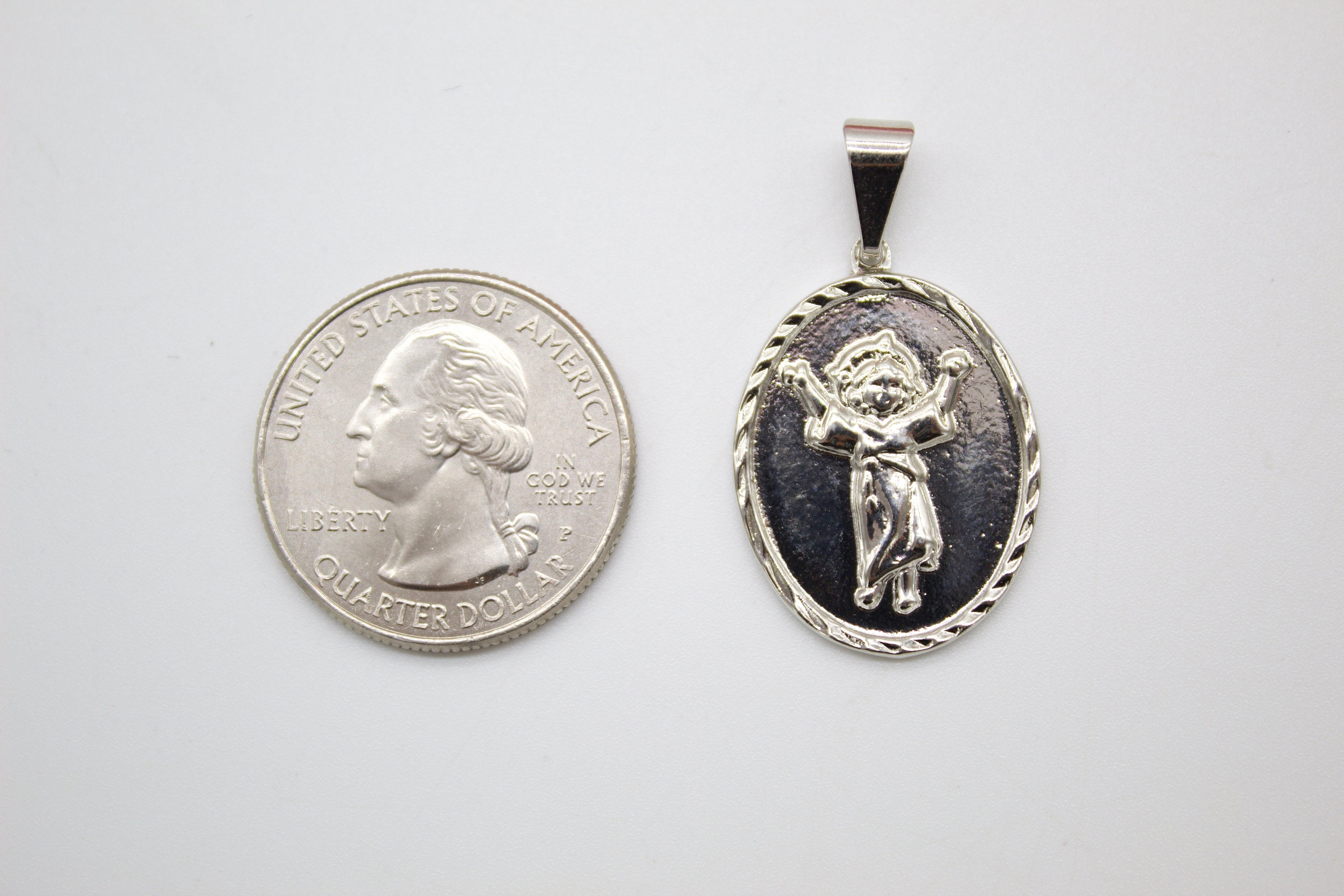 18K Gold Filled Divino Niño Nino Pendant for Necklace Catholic Etsy