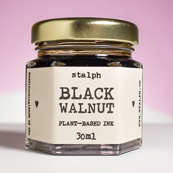Plant-Based Ink : Black Walnut
