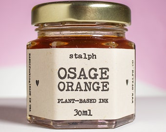 Plant-Based Ink : Osage Orange