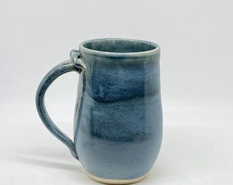 Handmade Beer Mug/Pottery Large Coffee Mug/Pottery Tea Mug/ Hand Throw Ceramic Mug