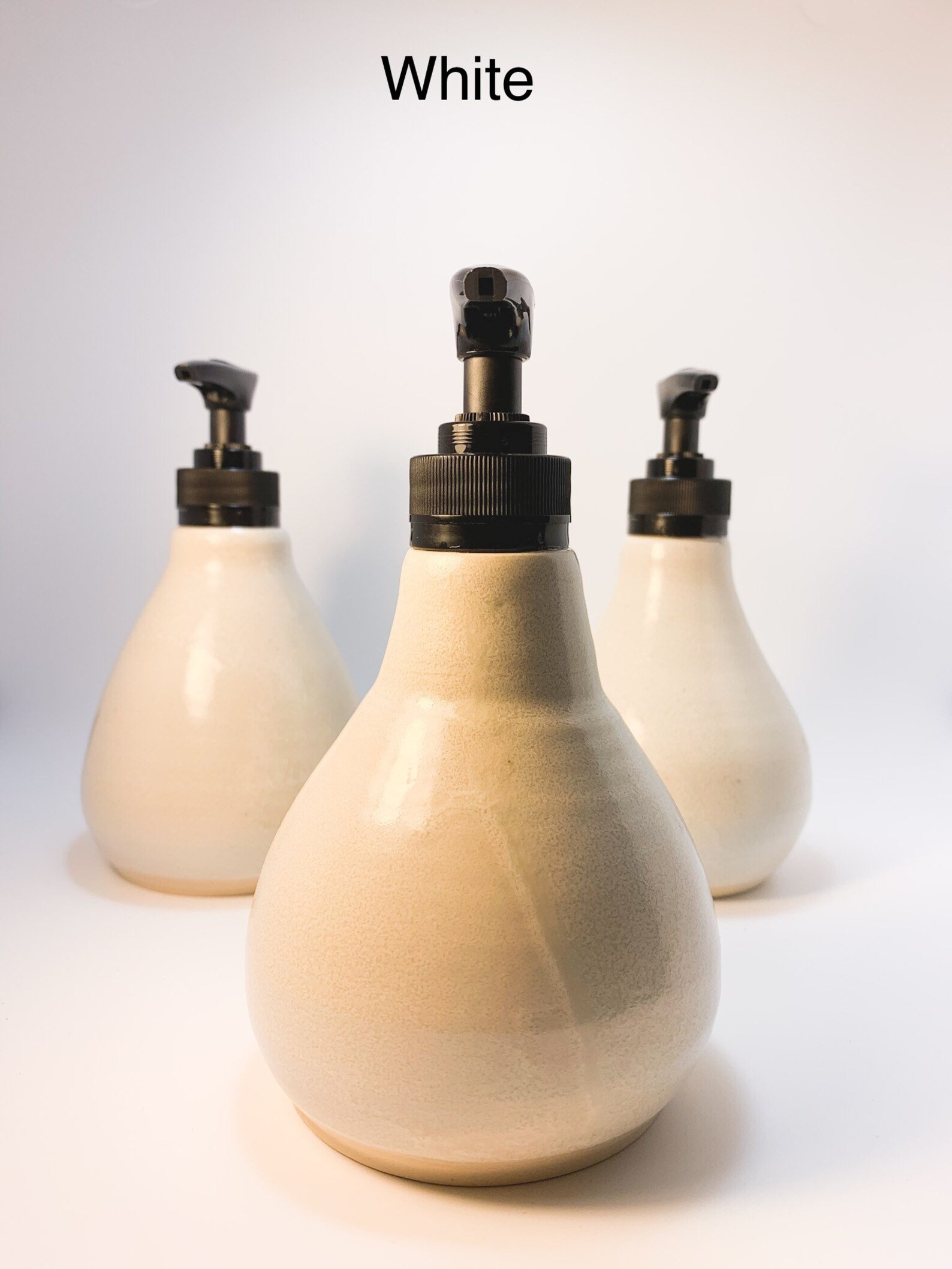 Handthrown Pottery Soap Dispenser / Soap Pump / Great Etsy