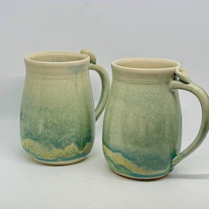 Handmade Beer Mug/Pottery Large Coffee Mug/Pottery Tea Mug/ Hand Throw Ceramic Mug
