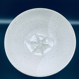 Hand Throw Serving Bowl/ Pottery Salad Bowl/ Unique Ceramic Bowl