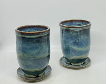 セラミック製歯ブラシホルダー、バスルームアクセサリー、陶器製歯磨き粉ホルダー