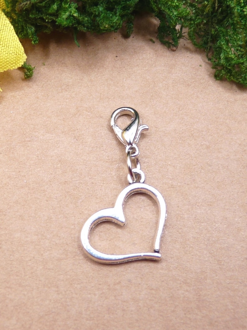 Herz, Herzanhänger, Anhänger mit Karabiner, herzlich, von Herzen, mit Herz, Valentinstag, Liebe, Herz B