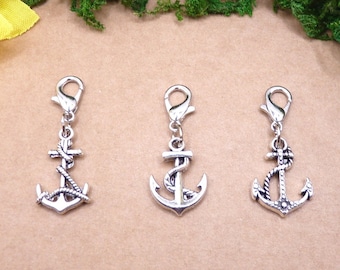 Anker, Anker mit Seil, Anker mit Kette, Anhänger mit Karabiner, tiefe Emotionen, Verbundenheit, Symbol, Kraft