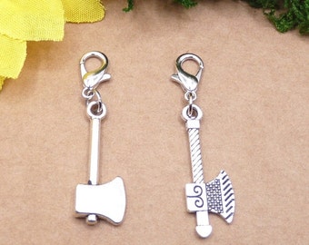 Beil, Anhänger mit Karabiner, Axt, Handwerk, Hobby, Holz hacken, Holz spalten