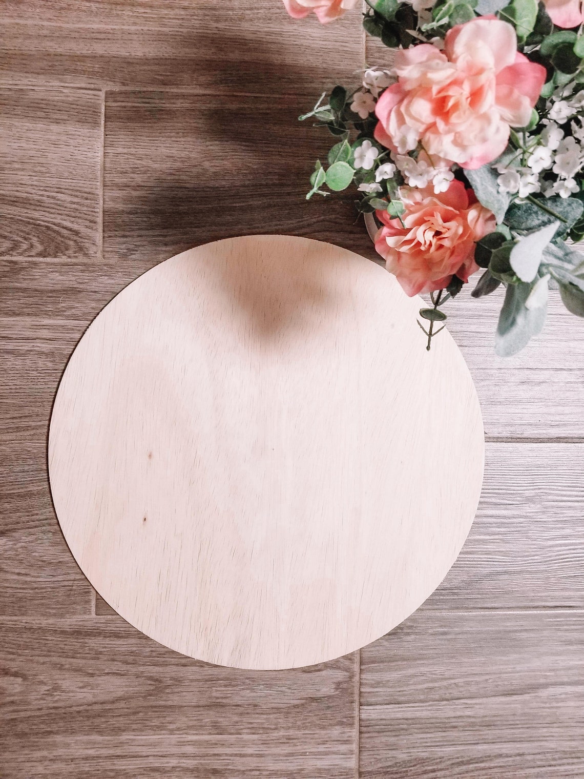 Rond de cercle de bois inachevé Découpe en bois pour les Etsy