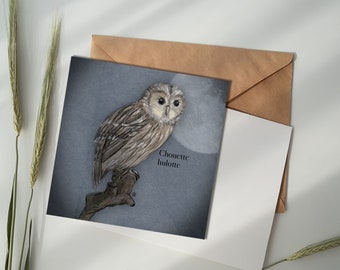 Postcard - Owl