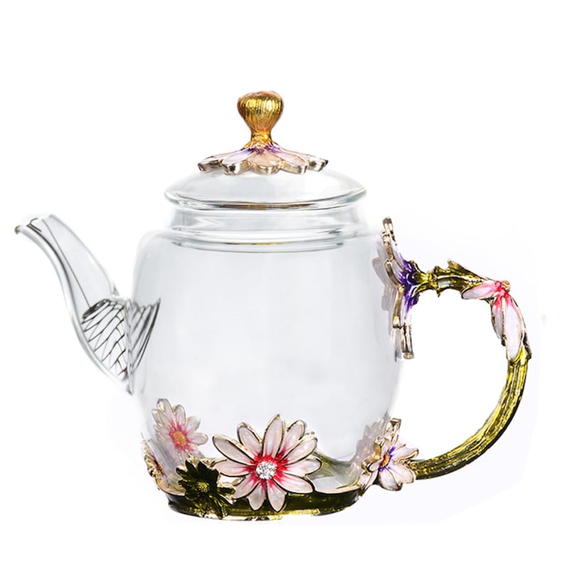 Glass Tea Pot/tea Pot/teapot/pot of Tea/teapots/tea Pots/water Etsy