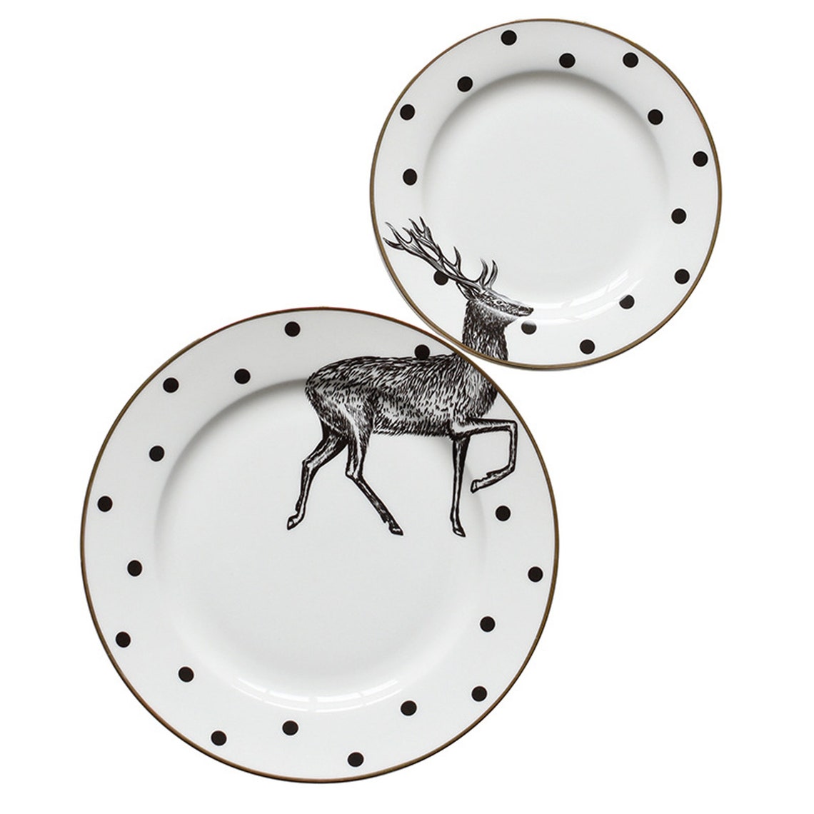 Animals Platesdinner Plateplates for Kitchenfruit Etsy