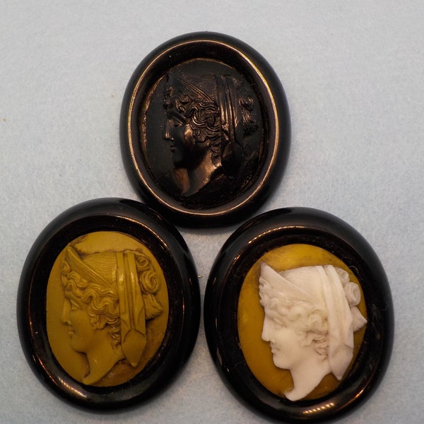 Goddess Hera Cameo Brooch