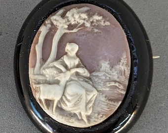 Amalthea Cameo Brooch