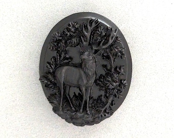 Stag Brooch