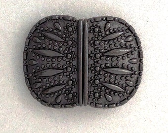 Beaded Dash Belt Buckle