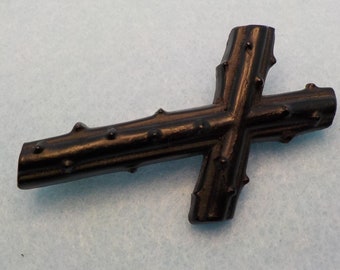 Thorny Cross Brooch (Large)