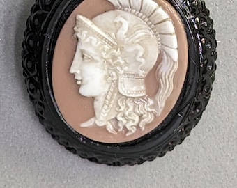 Athena With Dragon on Helmet