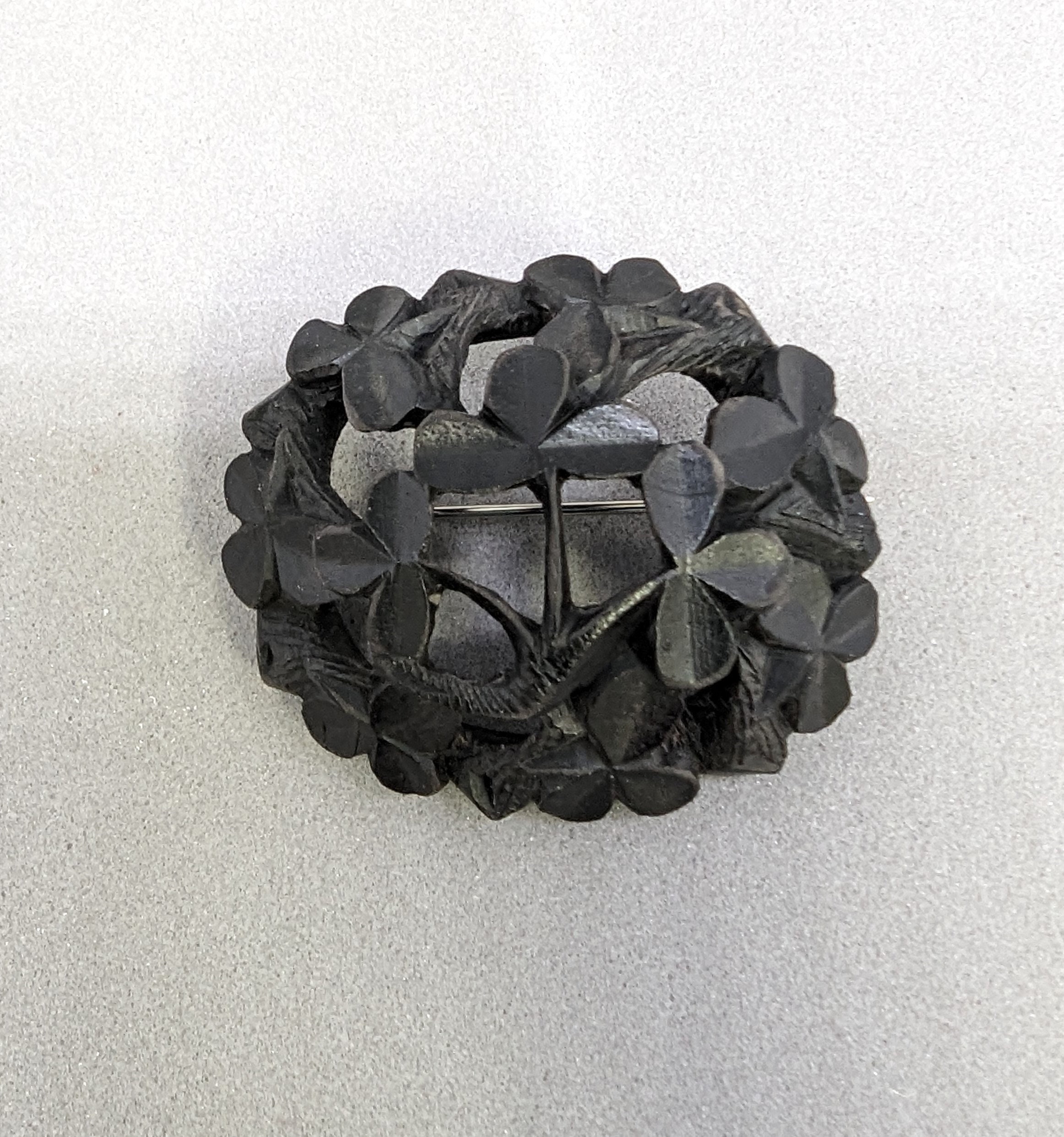 Shamrock Brooch