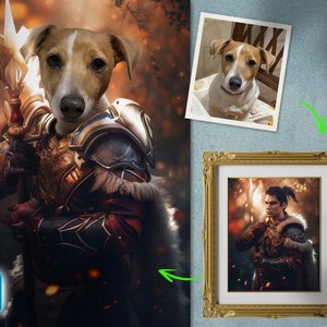 King varian pet portrait templates - Everyone can simply make the custom portrait from your photo in 10 minutes