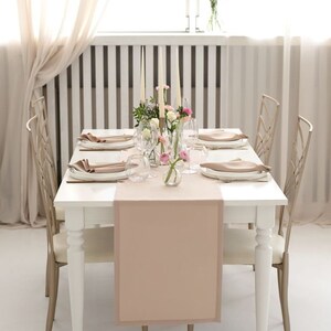 WHITE COFFE TEXTILE - Table Set  - Handmade Decor