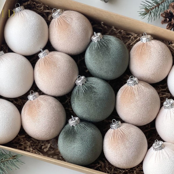Sage Green Decorations Christmas Ornaments - Etsy