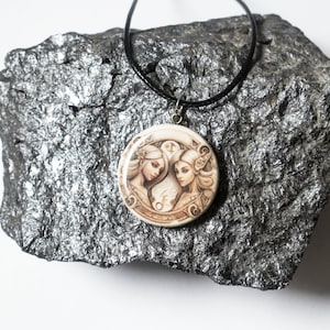 Necklace for women Gemini  horoscope necklace,  zodiac sign necklace,unique handmade constellation,necklace for her