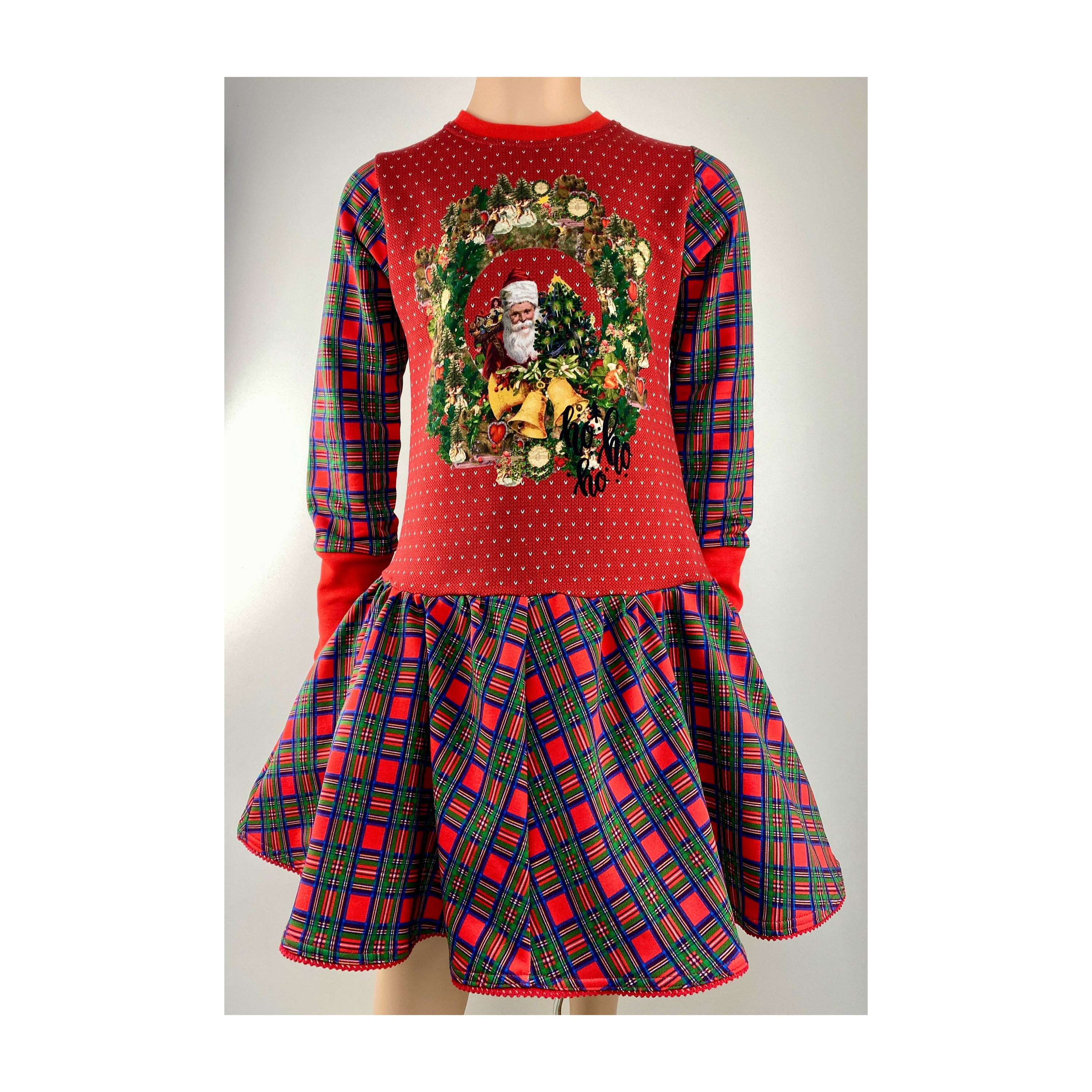 Girls' Dress Sweat Dress Swing Dress Cuddly Dress Christmas Dress Girls' Dress Sweat Dress Swing Dress Cuddly Dress Christmas Dress