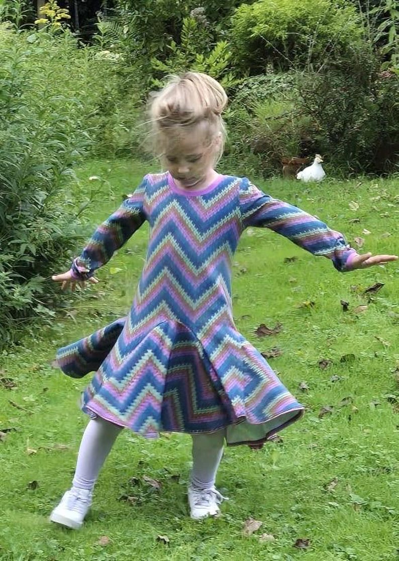 Swing Dress Circle Dress Floral Dress Color Choice Etsy Australia