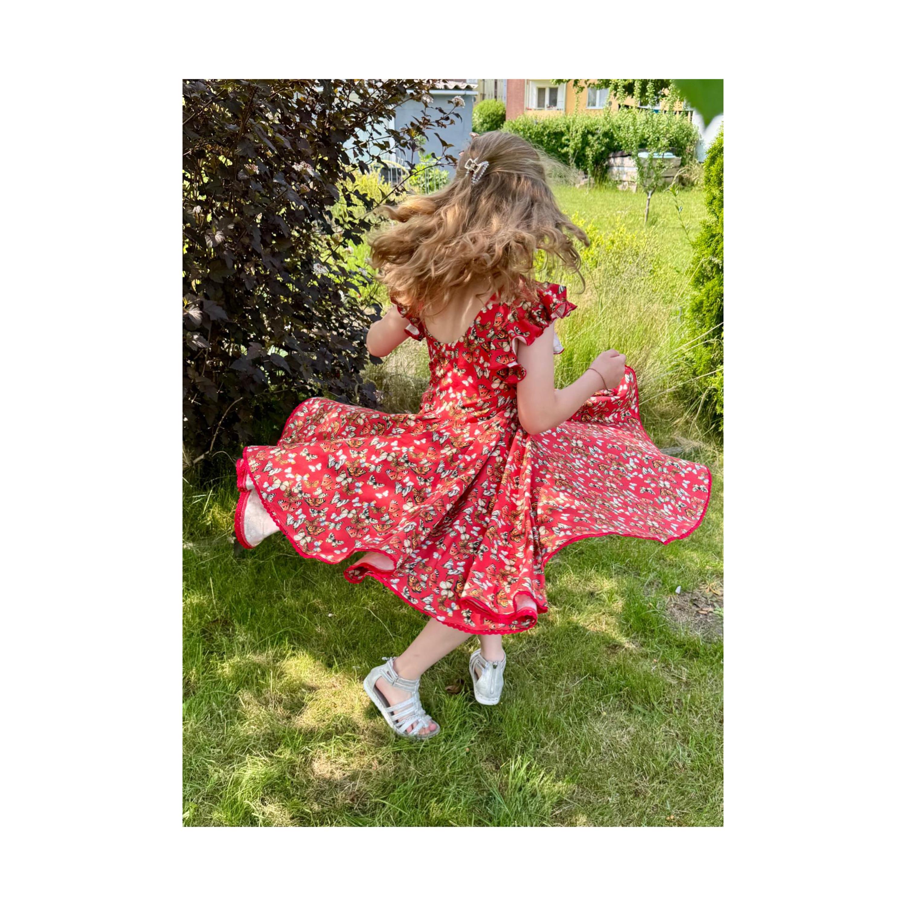 red dress with turquoise Memorial Day Ready in Red & Turquoise