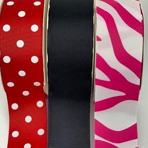 1/4 Grosgrain Ribbon by Tempo in Red by Celebrate It