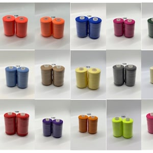 Sewing Thread - All-purpose Polyester Thread - Approx. 400 Yards per ...