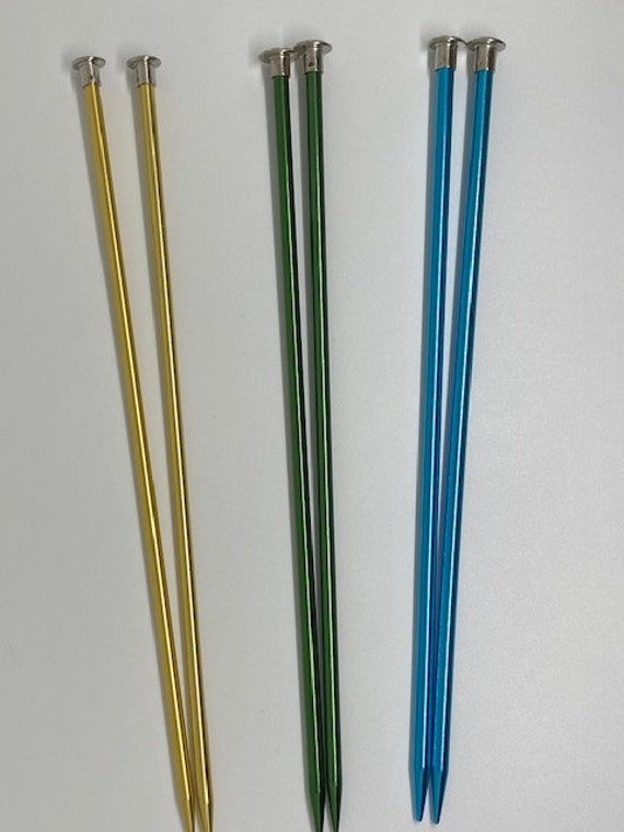 Boye Knitting Needle Set-classic Knitting Needle Set-3 Sizes US 8,9,10,  Aluminum Metal Knitting Needles 