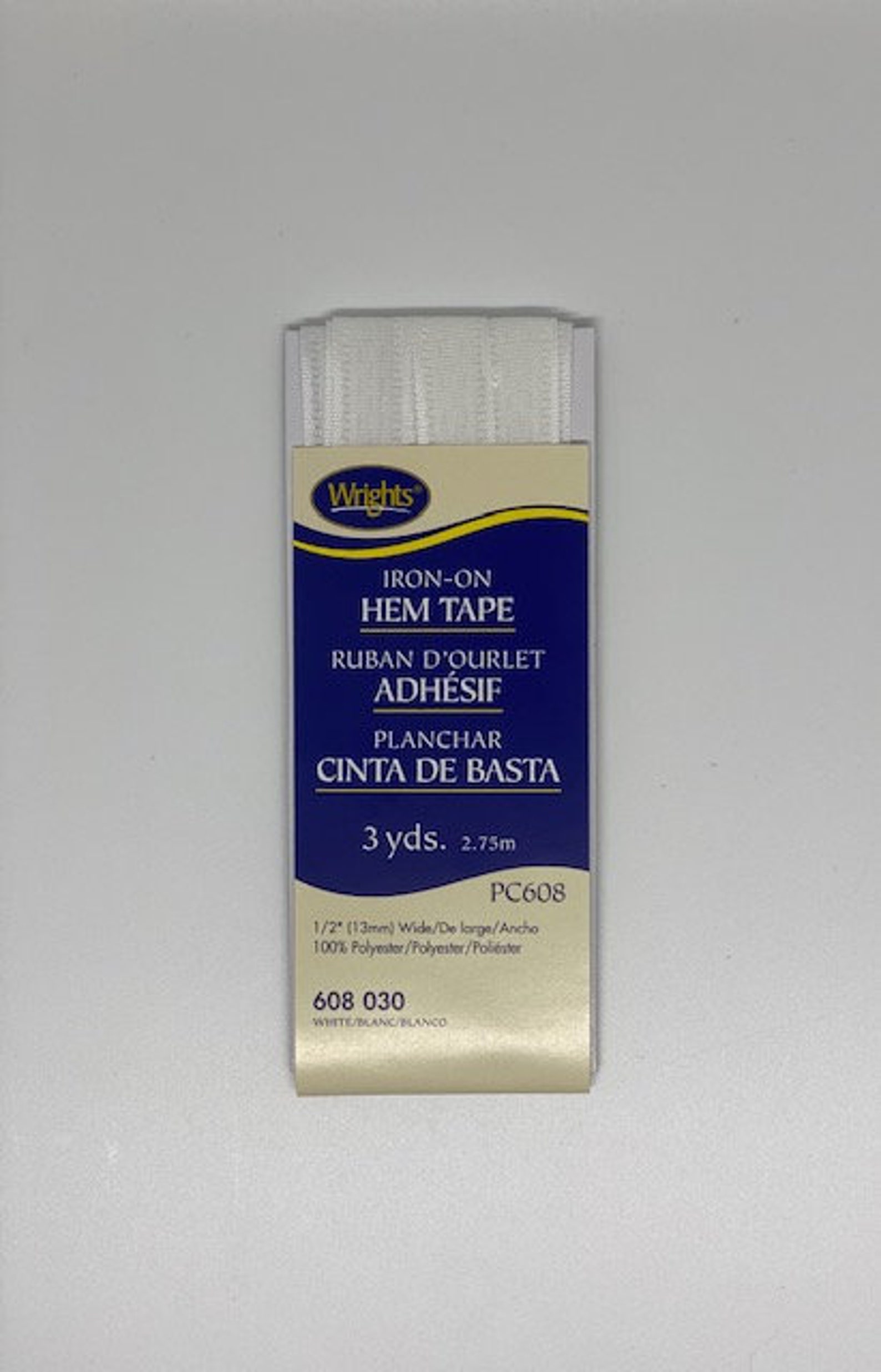 Ironon HEM Tapewhitewrights1/2 Wide100 Etsy