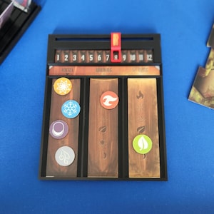 Gloomhaven / Frosthaven / JotL Element and Round Tracker