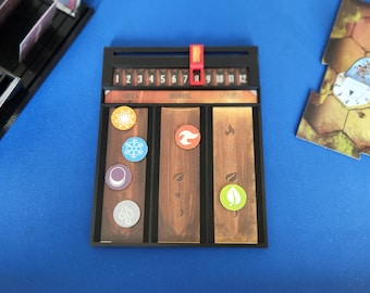 Gloomhaven / Frosthaven / JotL Element and Round Tracker
