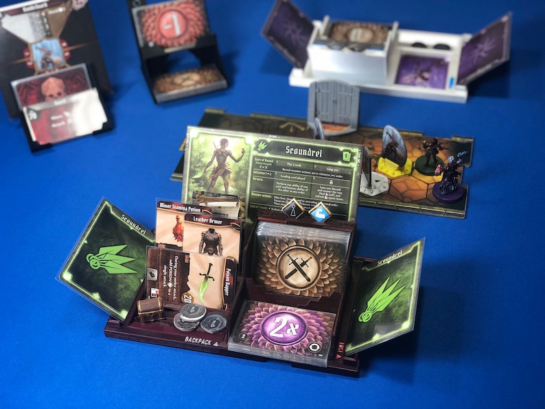 Original Gloomhaven / Frosthaven Player Dashboard with Etsy